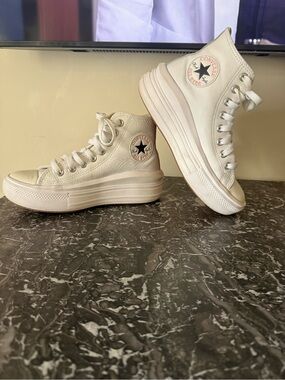 Converse Platform High Top Sneakers - Off-White